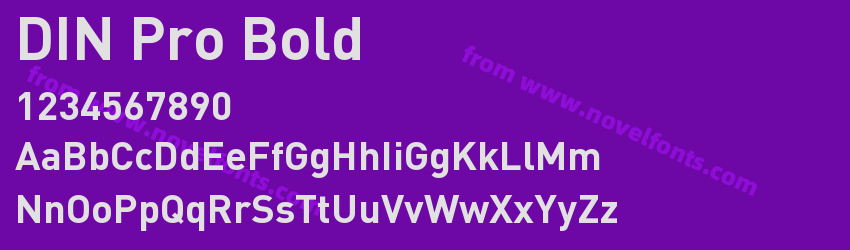 DIN Pro BoldPreview DIN Pro BoldPreview