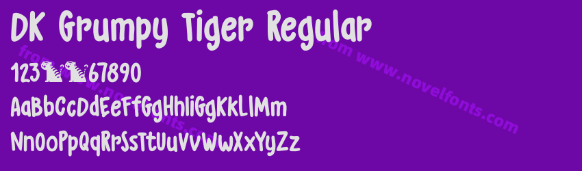 DK Grumpy Tiger RegularPreview DK Grumpy Tiger RegularPreview