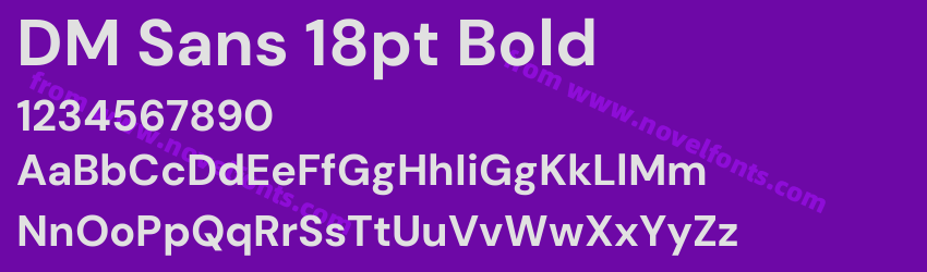 DM Sans 18pt BoldPreview DM Sans 18pt BoldPreview