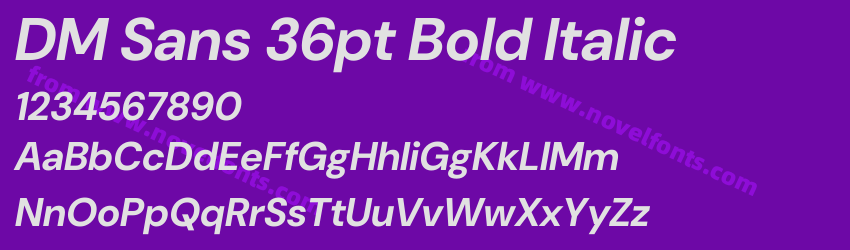 DM Sans 36pt Bold ItalicPreview DM Sans 36pt Bold ItalicPreview