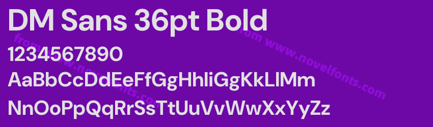 DM Sans 36pt BoldPreview DM Sans 36pt BoldPreview