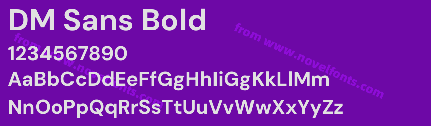 DM Sans BoldPreview DM Sans BoldPreview
