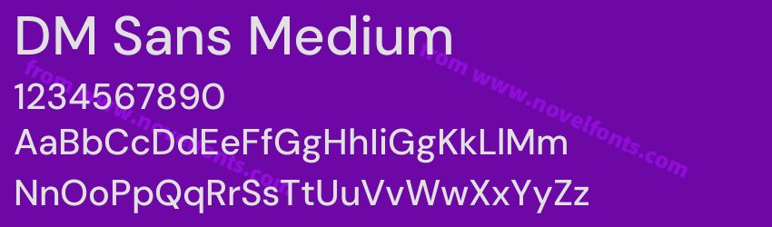 DM Sans MediumPreview DM Sans MediumPreview