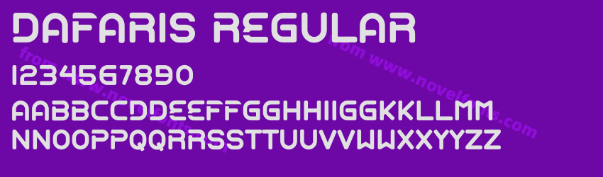 Dafaris RegularPreview