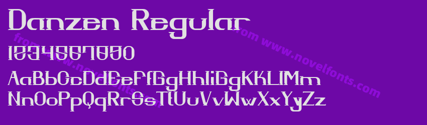 Danzen RegularPreview Danzen RegularPreview