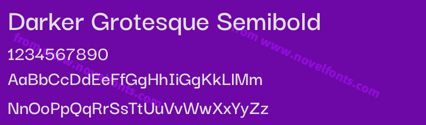 Darker Grotesque SemiboldPreview Darker Grotesque SemiboldPreview