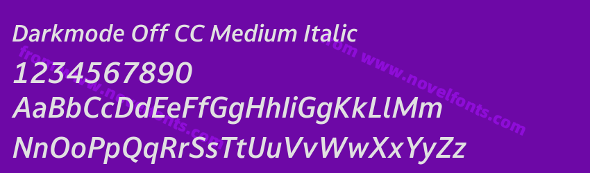 Darkmode Off CC Medium ItalicPreview Darkmode Off CC Medium ItalicPreview
