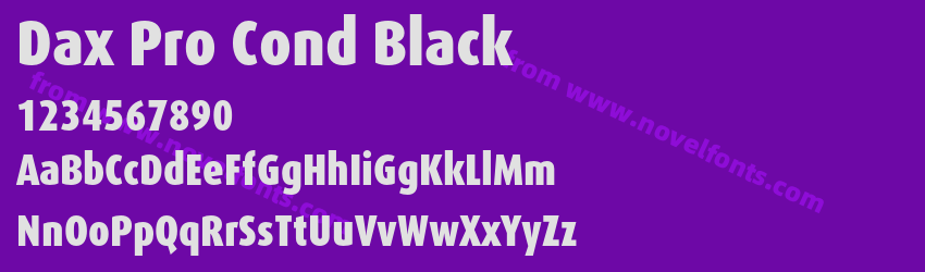 Dax Pro Cond BlackPreview Dax Pro Cond BlackPreview