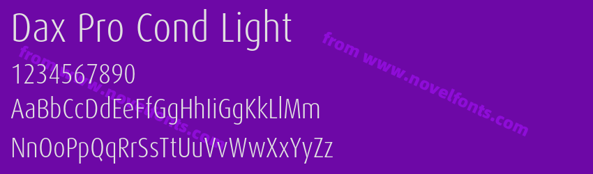 Dax Pro Cond LightPreview