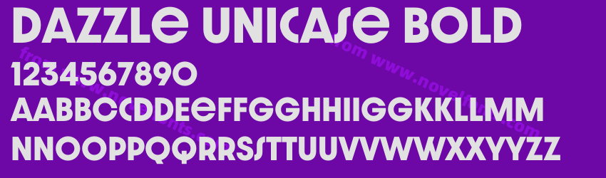 Dazzle Unicase BoldPreview Dazzle Unicase BoldPreview
