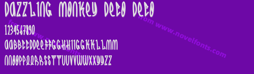 Dazzling Monkey Deco DecoPreview Dazzling Monkey Deco DecoPreview