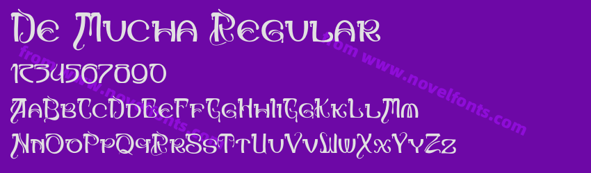 De Mucha RegularPreview De Mucha RegularPreview