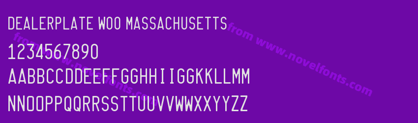 Dealerplate W00 MassachusettsPreview Dealerplate W00 MassachusettsPreview