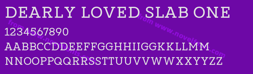 Dearly loved Slab OnePreview Dearly loved Slab OnePreview