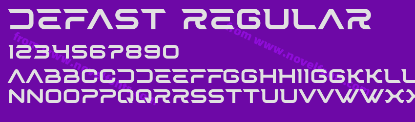 Defast RegularPreview Defast RegularPreview