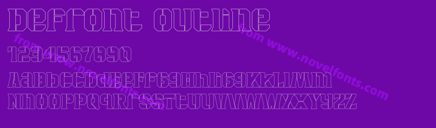 Defront OutlinePreview Defront OutlinePreview