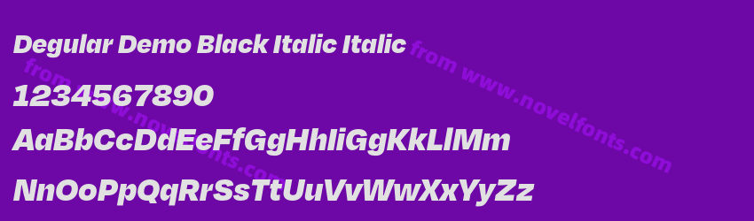Degular Demo Black Italic ItalicPreview Degular Demo Black Italic ItalicPreview