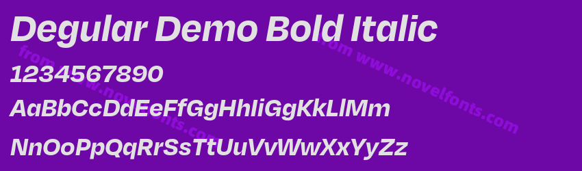Degular Demo Bold ItalicPreview Degular Demo Bold ItalicPreview