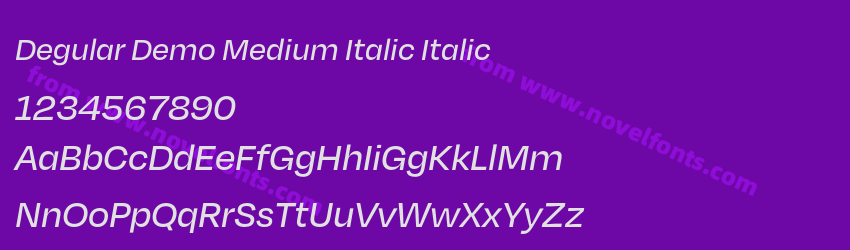 Degular Demo Medium Italic ItalicPreview Degular Demo Medium Italic ItalicPreview