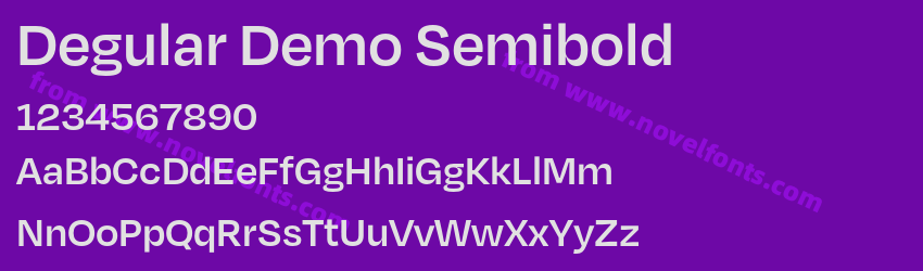 Degular Demo SemiboldPreview Degular Demo SemiboldPreview