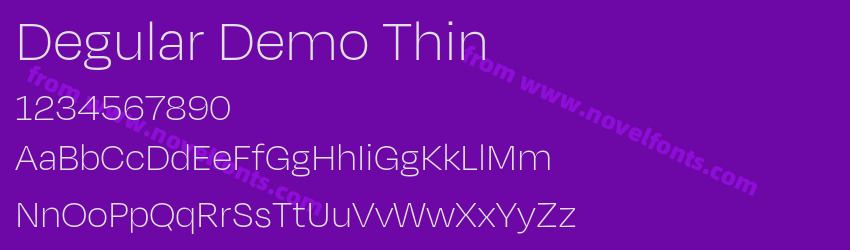 Degular Demo ThinPreview