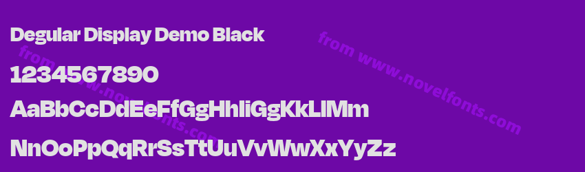 Degular Display Demo BlackPreview Degular Display Demo BlackPreview