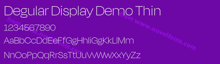 Degular Display Demo ThinPreview Degular Display Demo ThinPreview