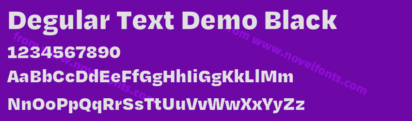 Degular Text Demo BlackPreview Degular Text Demo BlackPreview