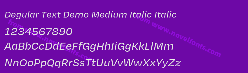 Degular Text Demo Medium Italic ItalicPreview Degular Text Demo Medium Italic ItalicPreview