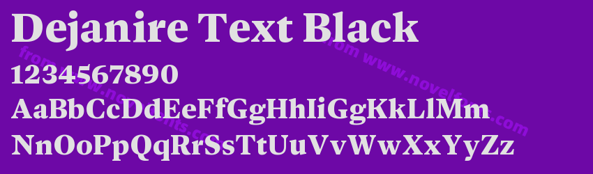 Dejanire Text BlackPreview Dejanire Text BlackPreview