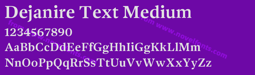 Dejanire Text MediumPreview Dejanire Text MediumPreview