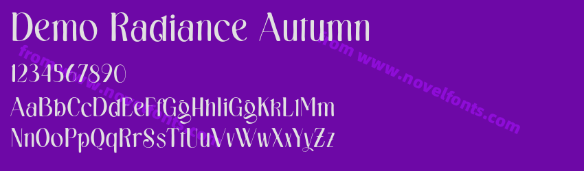 Demo Radiance AutumnPreview
