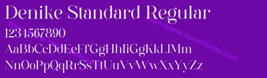 Denike Standard RegularPreview