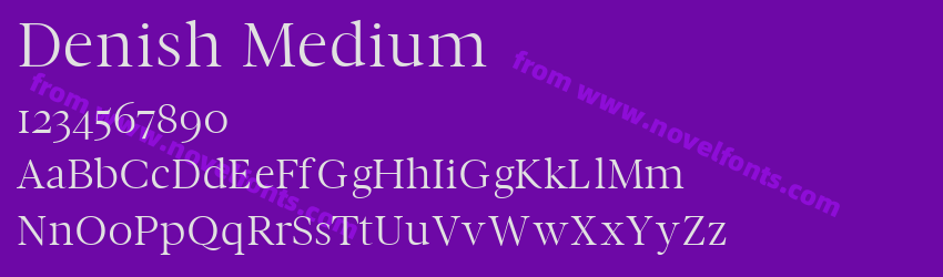 Denish MediumPreview