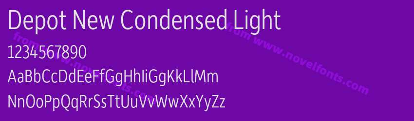 Depot New Condensed LightPreview Depot New Condensed LightPreview