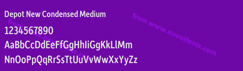 Depot New Condensed MediumPreview