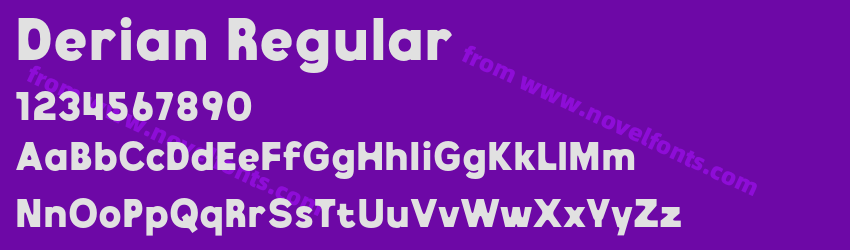 Derian RegularPreview