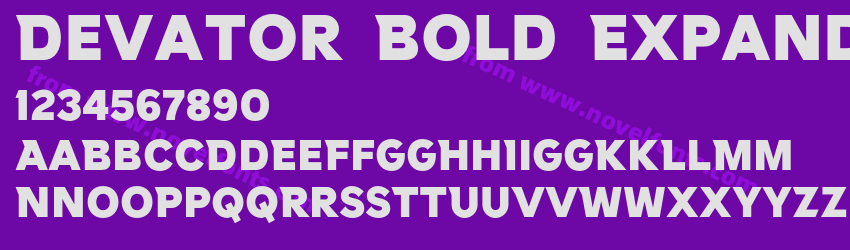Devator Bold ExpandedPreview