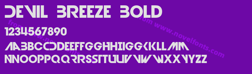 Devil Breeze BoldPreview