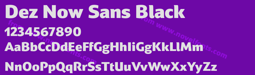 Dez Now Sans BlackPreview Dez Now Sans BlackPreview