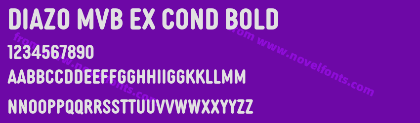 Diazo MVB Ex Cond BoldPreview