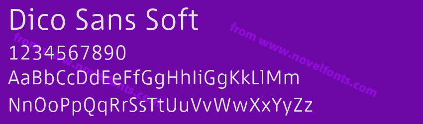 Dico Sans SoftPreview