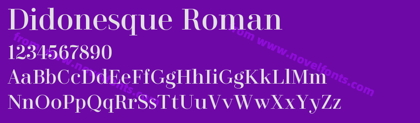 Didonesque RomanPreview