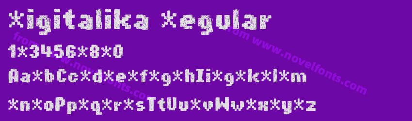 Digitalika RegularPreview Digitalika RegularPreview