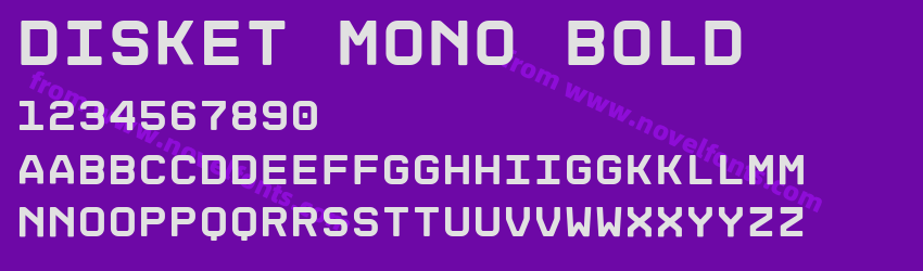 Disket Mono BoldPreview Disket Mono BoldPreview