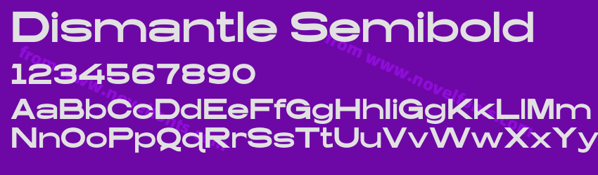 Dismantle SemiboldPreview