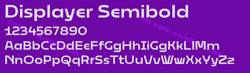 Displayer SemiboldPreview