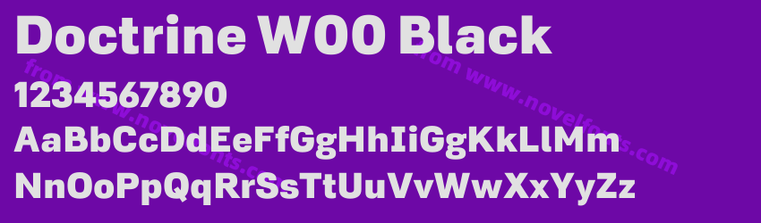 Doctrine W00 BlackPreview
