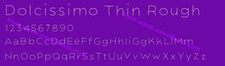 Dolcissimo Thin RoughPreview