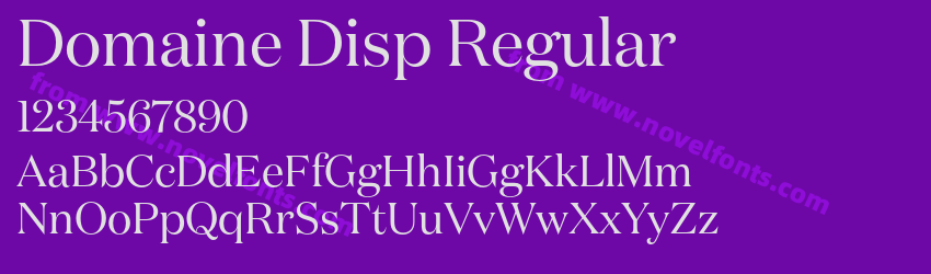 Domaine Disp RegularPreview